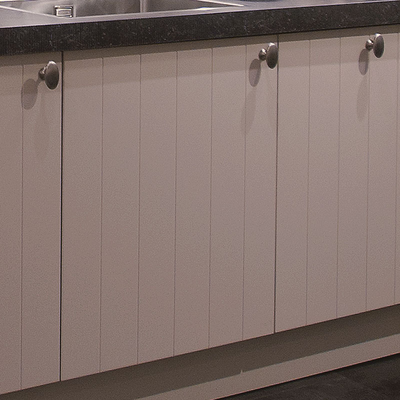 Landelijke fronten met knopgreepjes