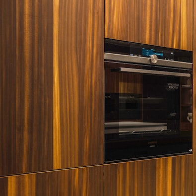 Lariks houten hoge kasten