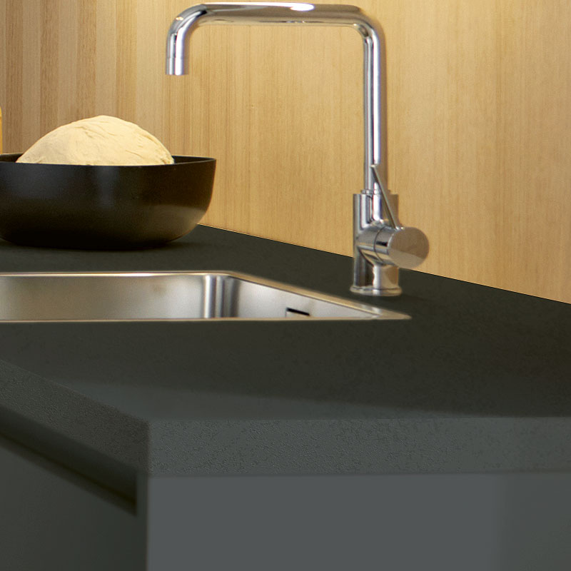 Lavazwart werkblad structuur