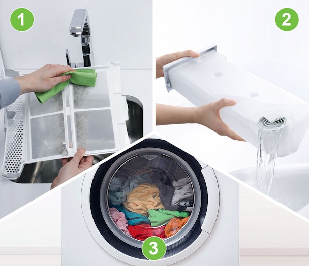 Drie tips voor onderhoud van een droger zoals filter schoonmaken condensor reinigen en juiste belading