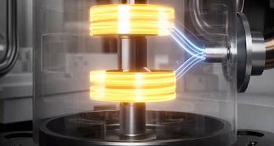 LG Dual Inverter Heat Pump compressor in 3D weergave voor stille en energiezuinige droging