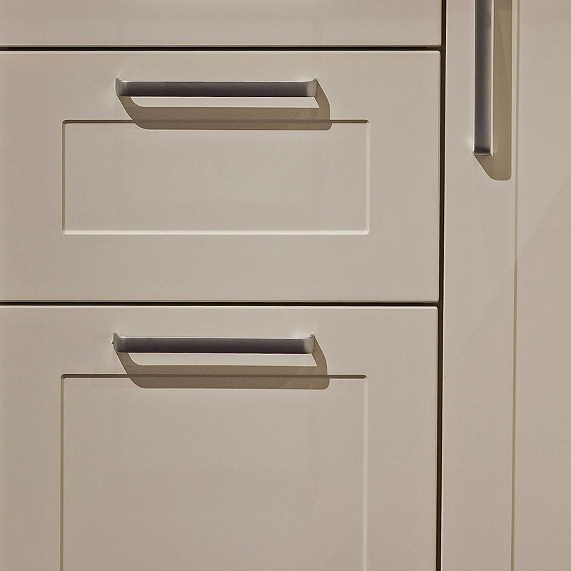 Lichte gekleurde kaderfronten