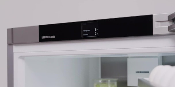 Liebherr Touch & Swipe-display