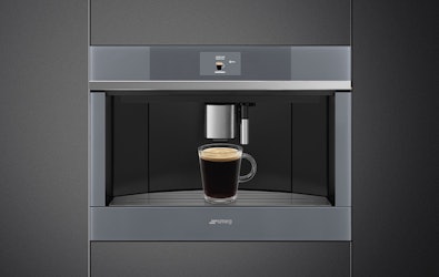 Linea koffie apparaat ingebouwd in keukennis