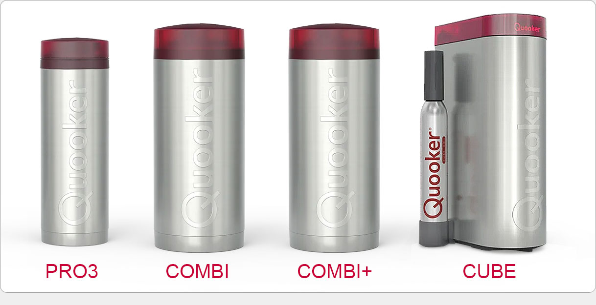 De Quooker PRO3, COMBI, COMBI+ en CUBE reservoirs
