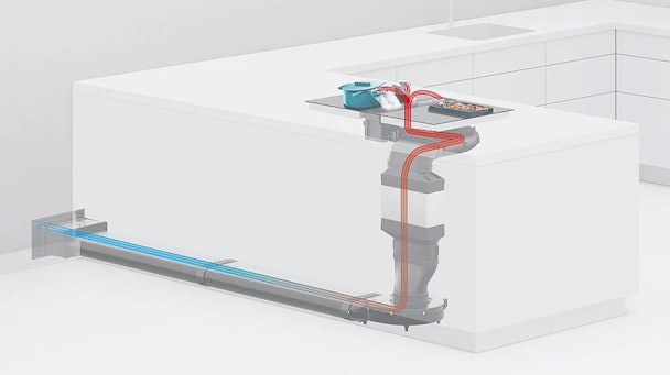 Luchtafvoersysteem BORA
