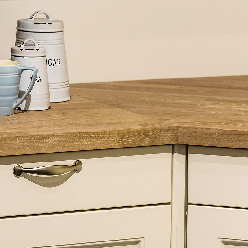 Massief houten werkblad