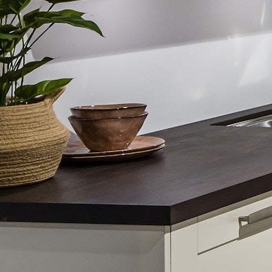 Massief houten werkblad