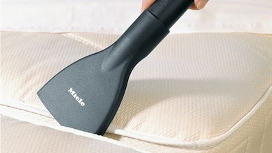 Matraszuigmond Miele voor hygiëne reinigt matras en verwijdert huisstofmijten en allergenen