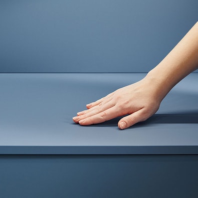 Matte afwerking fluweelzacht lakoppervlak