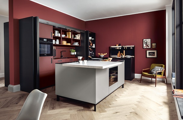 Matte next125 keuken fluweelmat gelakt