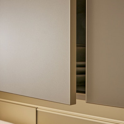 Matte smartglas fronten