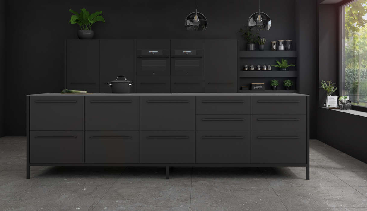 De serie matzwart uit de Mooi Samen lijn.