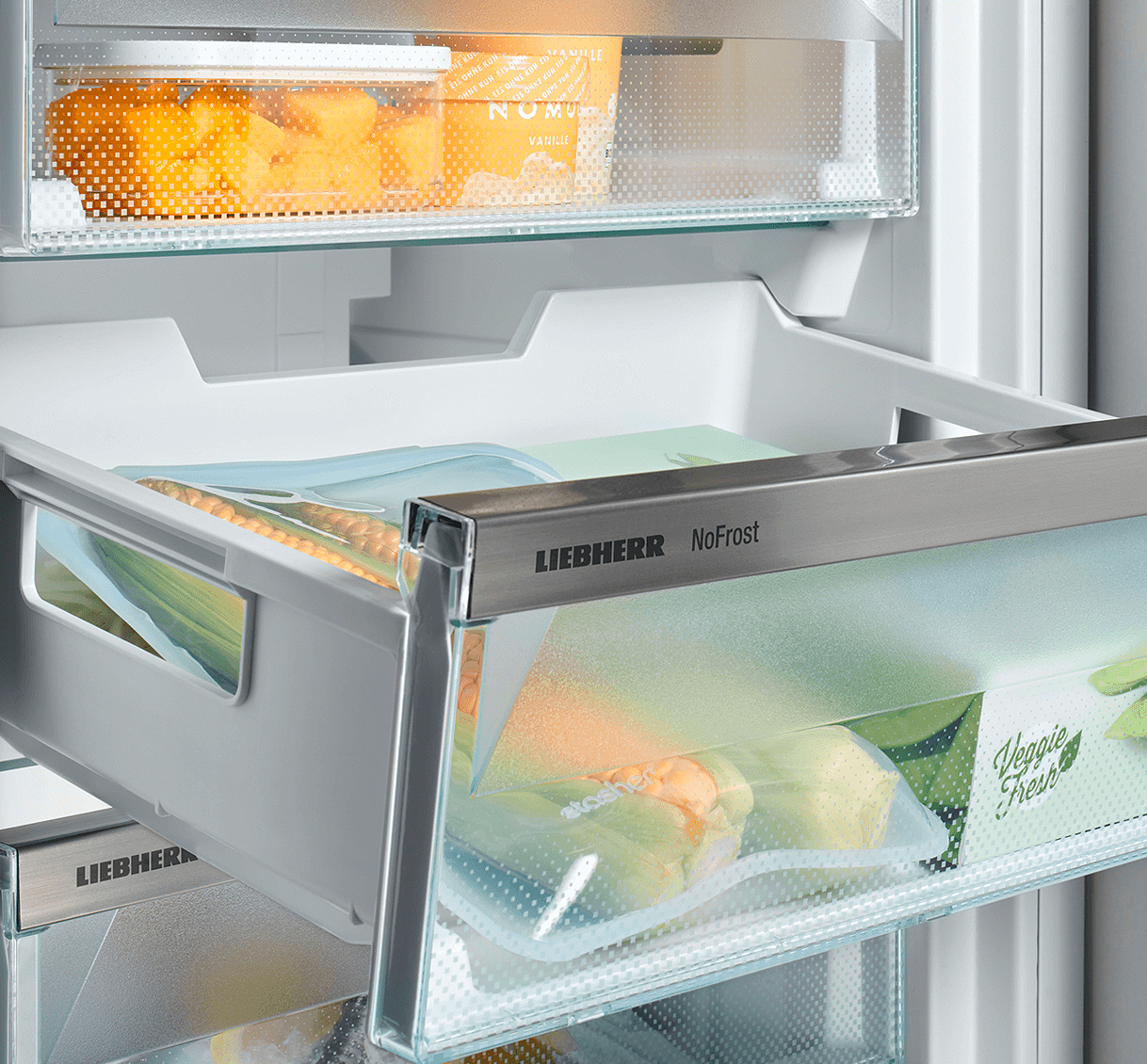 Maximale bewaartermijnen in een vriezerlade met ingevroren producten