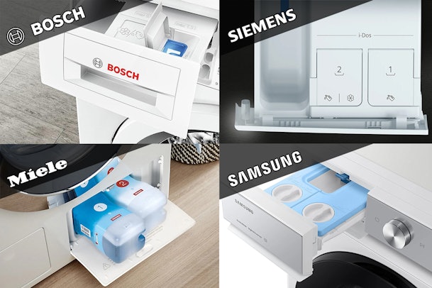 Wasmachines met automatische wasmiddeldosering
