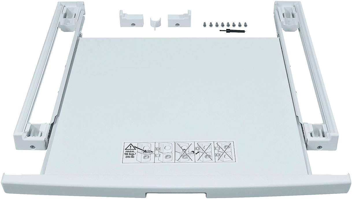 Bosch tussenstuk met uitschuifbaar werkblad en montageonderdelen