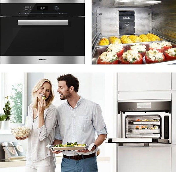 Miele DGM 6401 - Stoomoven met magnetron