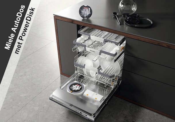 Miele AutoDos met PowerDisk vaatwasser