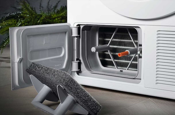 Miele EcoDry filtersysteem in warmtepompdroger