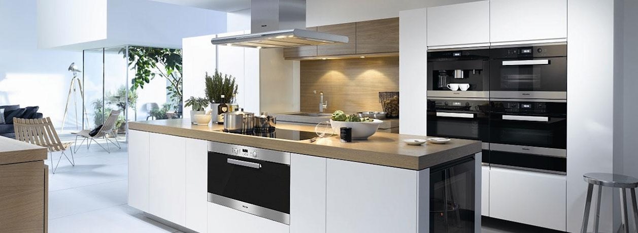 Miele keuken met 5 apparaten kopen voor extra garantie