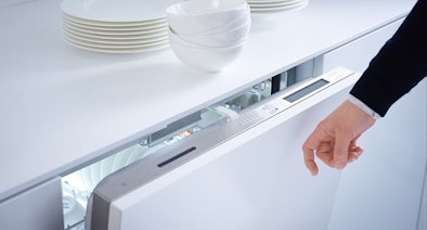 Miele Knock2Open vaatwasserdeur.