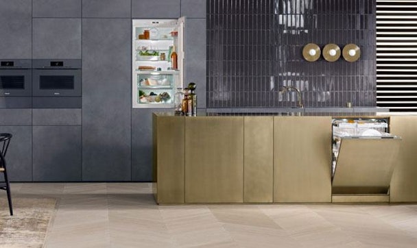 Miele vaatwasser in keuken