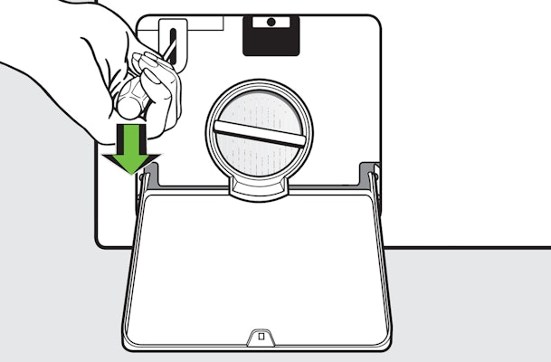 Miele wasmachine storing 3 streepjes "---"