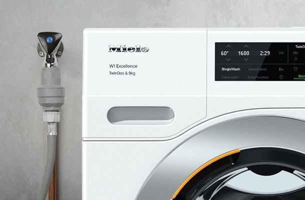 Miele wasmachine watertoevoer storing.