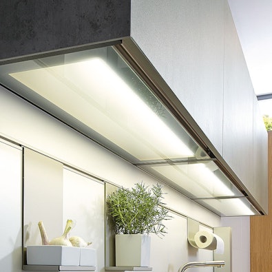 Minimalistische led lichtlijn