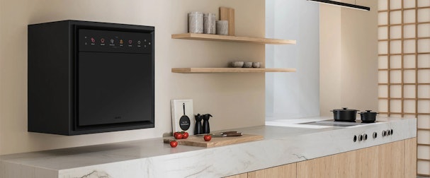 De BORA X Bo en multifunctionele lade zorgen voor een modern keukendesign.