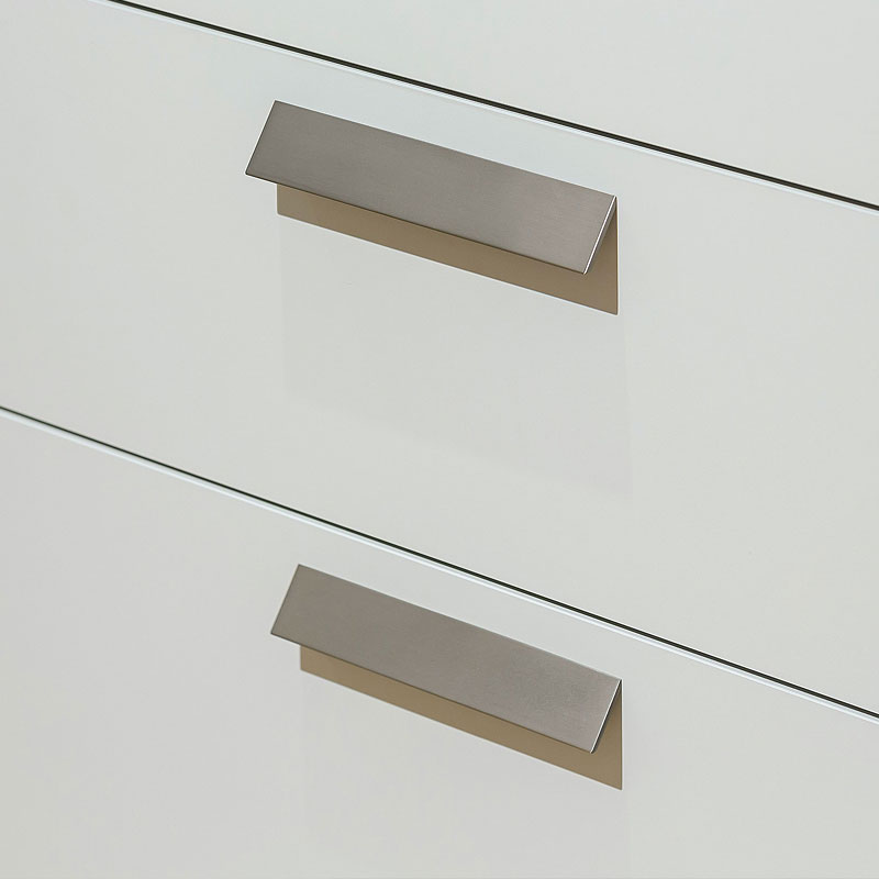 Moderne RVS greepjes