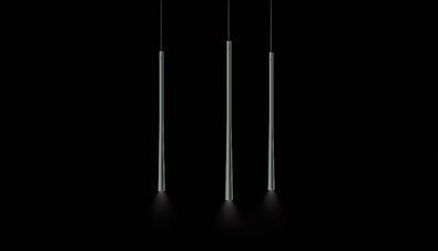 Mosgroene Stars hanglampen van BORA.