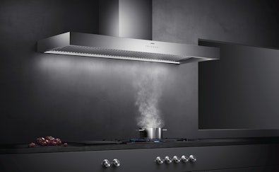 Motorloze afzuigkap 90 cm van Gaggenau.