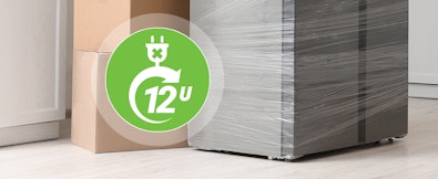 Laat de koelkast na vervoer minimaal 12 uur rusten.