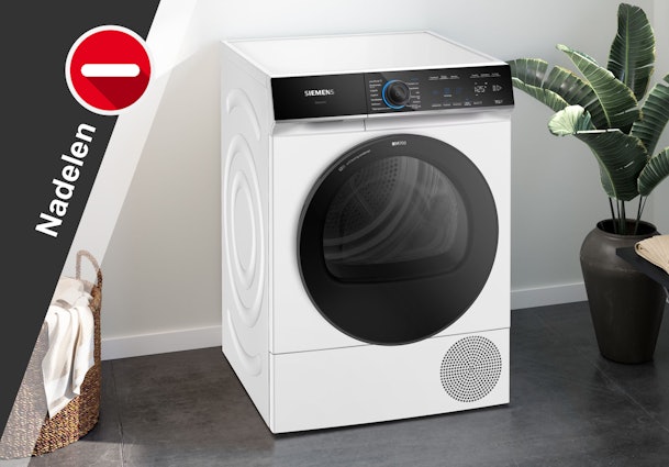 Nadelen droger met warmtepomp.