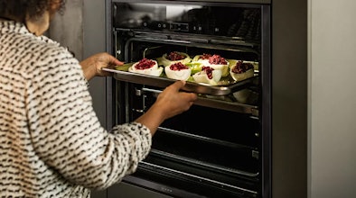 NEFF slide and hide oven.