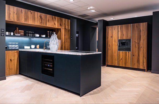 next125 NX505 - keukenopstelling met schiereiland