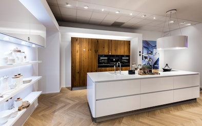 next125 keuken in onze showroom in Zoeterwoude