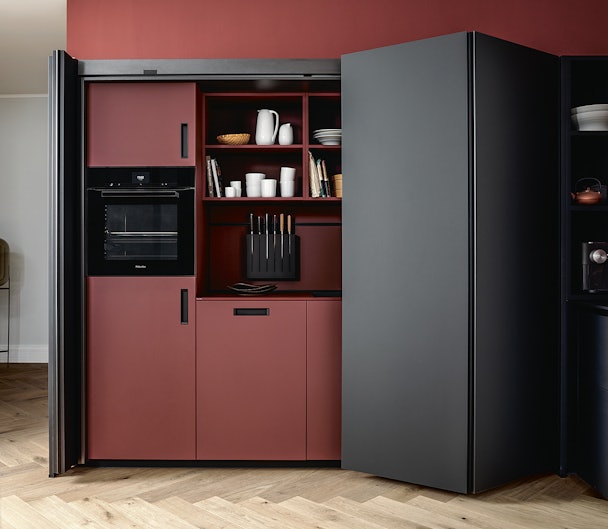 Het pocketsysteem van de nx510 | nx505 keuken van next125