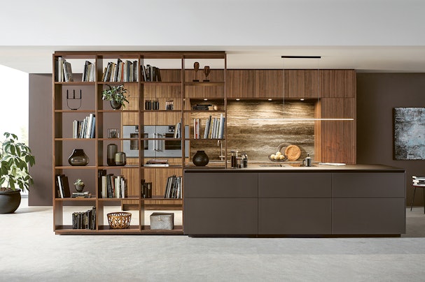 next125 NX870 keuken mokkabruin