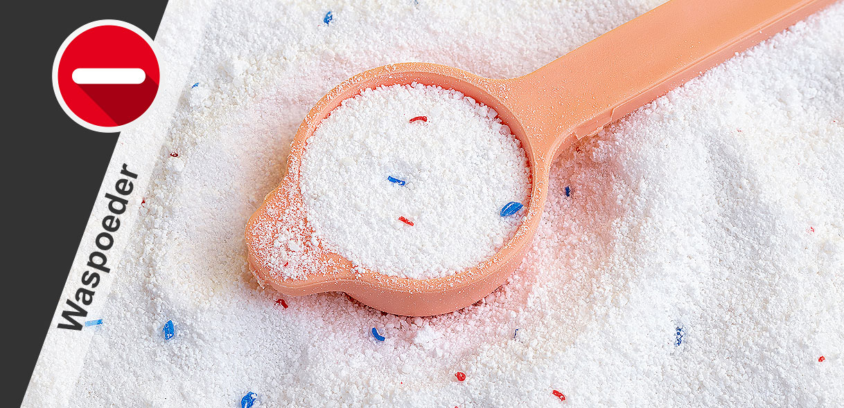 Waspoeder met verbodsteken niet geschikt voor Siemens iDos systeem