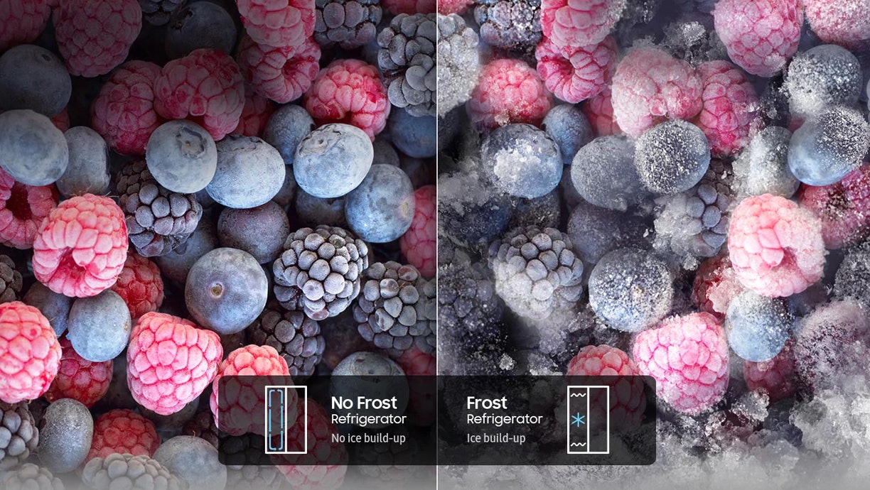 No-frost technologie in Amerikaanse koelkast van Samsung