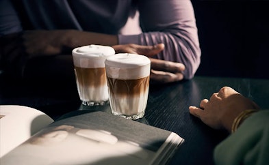 Met oneTouch DoubleCup bereid je twee kopjes op hetzelfde moment.