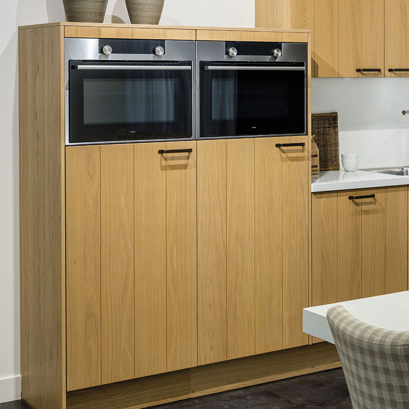 Op ooghoogte geplaatste ovens