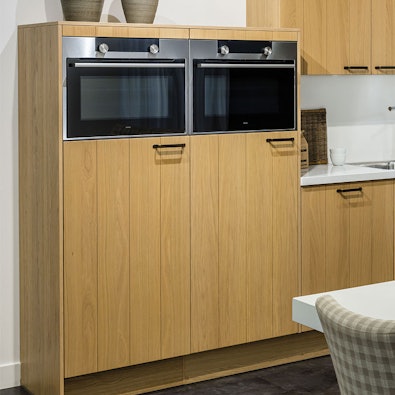 Op ooghoogte geplaatste ovens