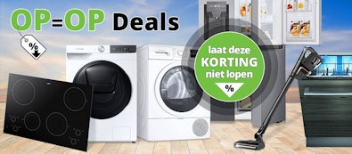 Voordelige apparatuur tijdens onze OP=OP Deals