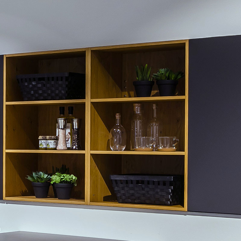 Open houten bovenkastje