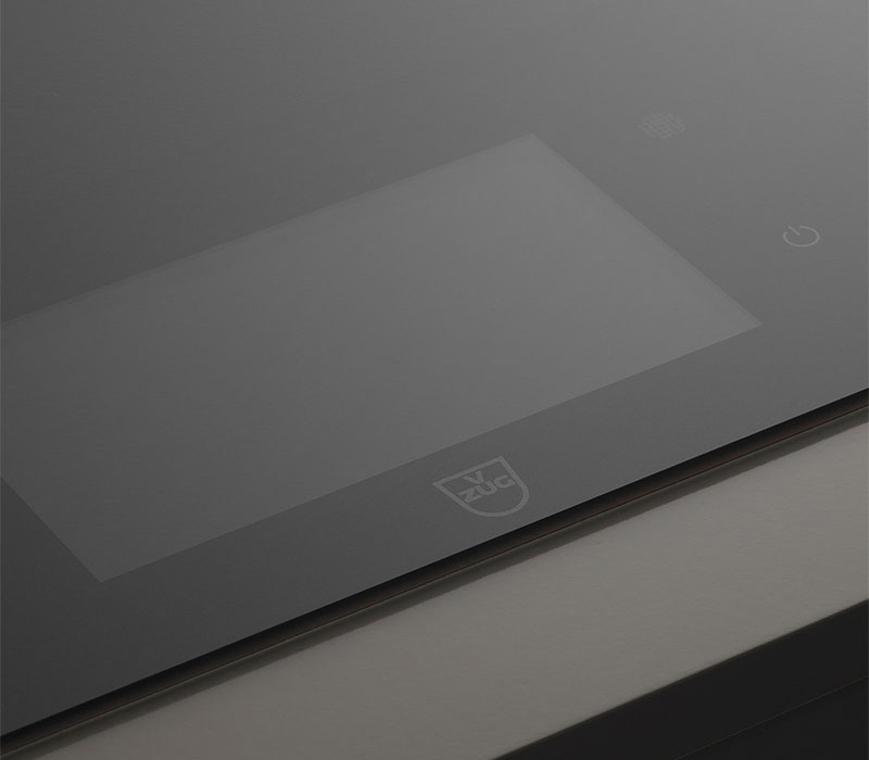 V-ZUG kookplaat met OptiGlass glaskeramiek, krasvast en eenvoudig schoon te maken oppervlak