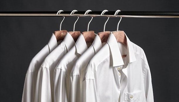 Droogprogramma voor overhemden.