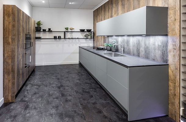 Parallel keukenopstelling